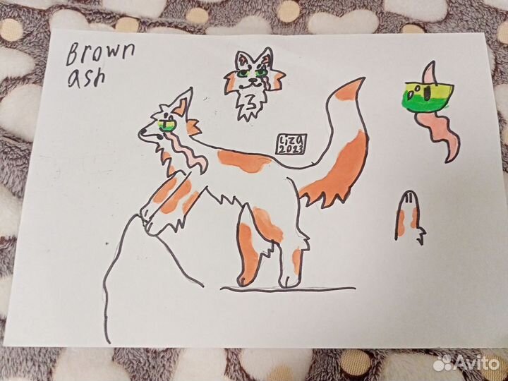 Коты воители арты