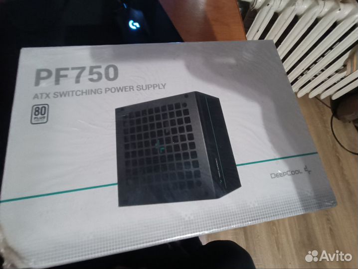 Новый Блок питания deepcool PF750 750W 80+ bronze