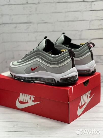 Кроссовки nike air max 97 silver bullet