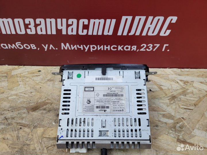 Магнитола штатная Renault Logan