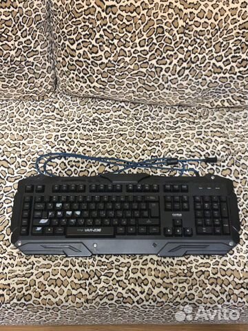 Игровая клавиатура marvo VAR-236 Black USB