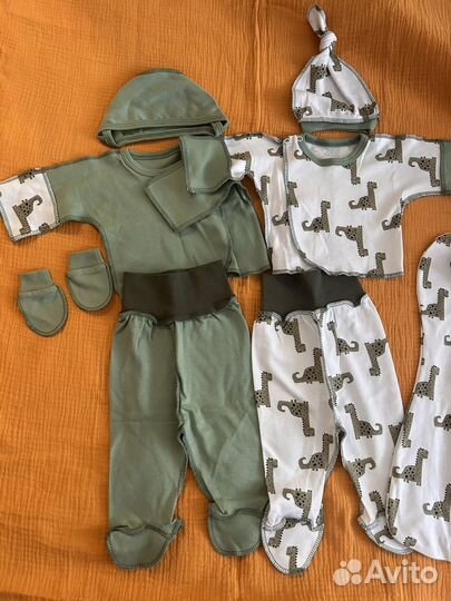 Вещи на новорожденного новые 56-62