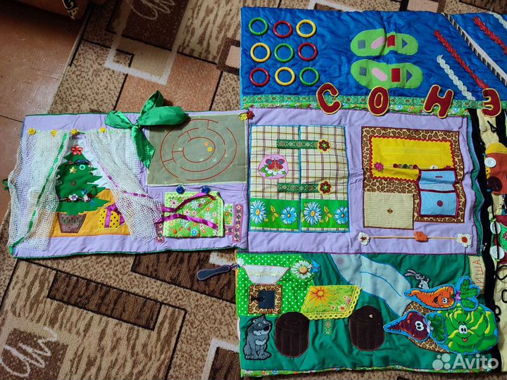 Детский игровой коврик