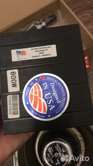 Спец сигнал американка 800ватт