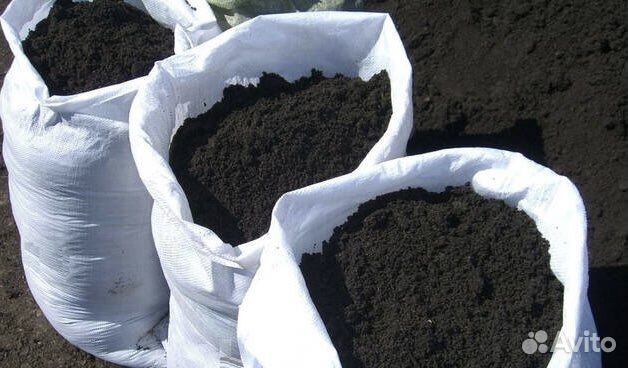 Чернозем в мешках