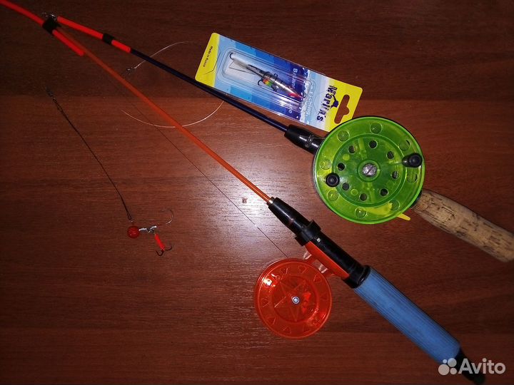 Удочки для отвесной ловли на малька или балансир