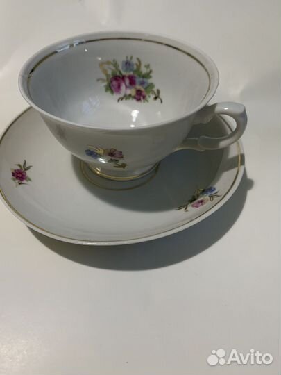Чашка с блюдцем