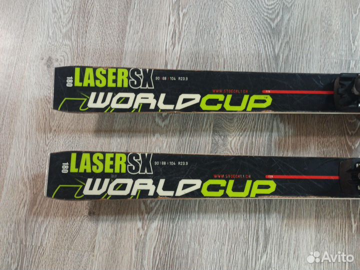 Горные лыжи Stockli Laser SX 180 World cup