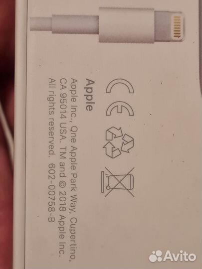 Коробка от airpods