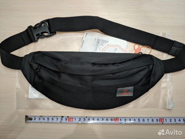 Поясная холщовая сумка