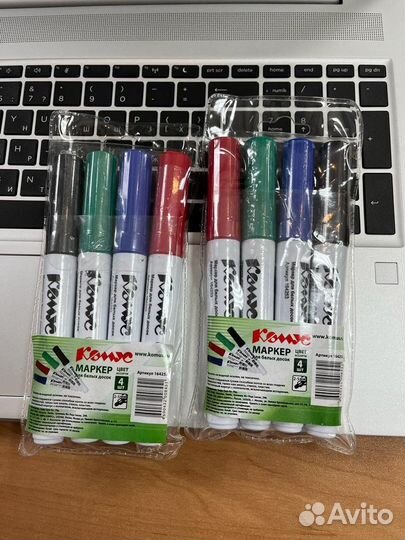 Маркеры по доске и бумаге
