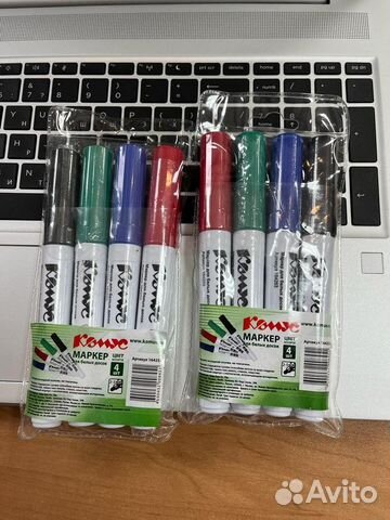 Маркеры по доске и бумаге