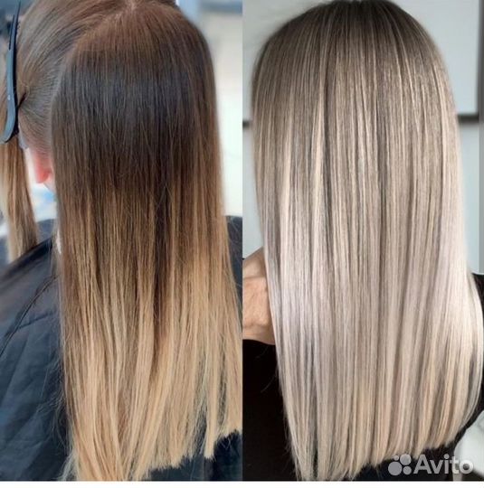 Стрижки окрашивание