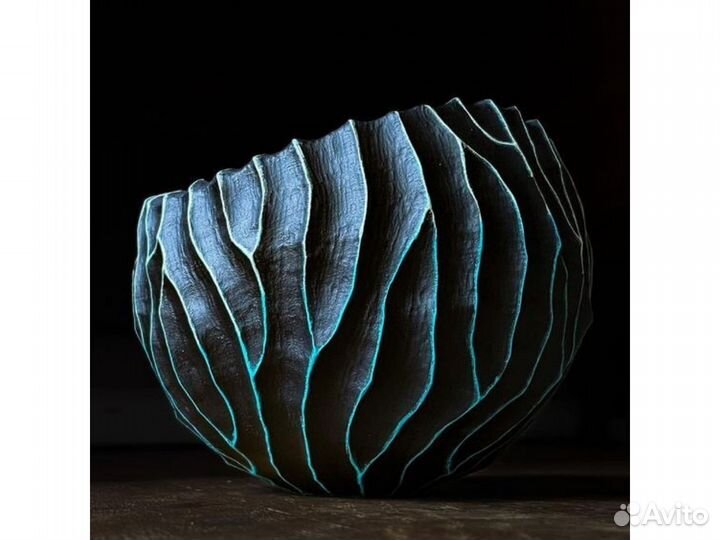 Современная скульптура ваза Скорлуп 150 см