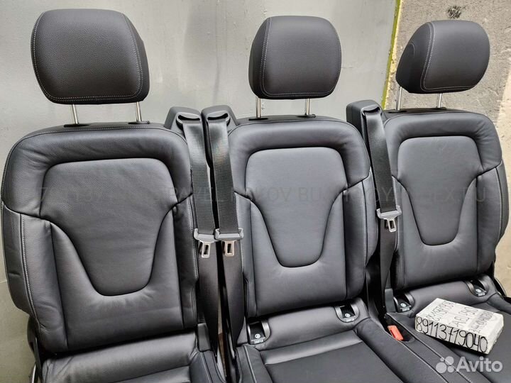 Сиденье 2+1 V-Class w447 Viano Vito 639 Виано Вито