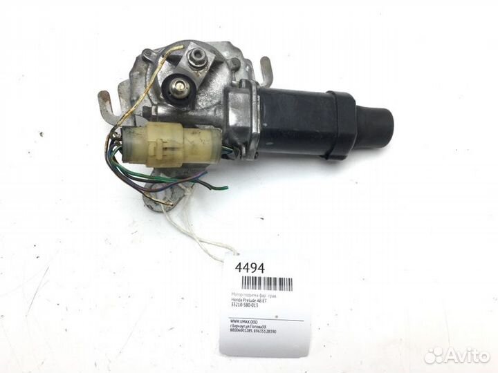 Мотор подъема фар правый Honda Prelude AB ET