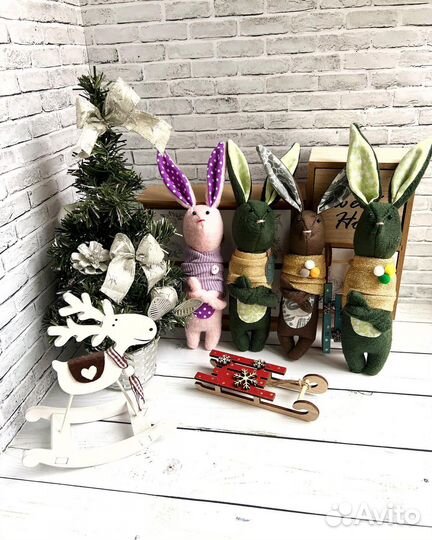 Кролик ручной работы