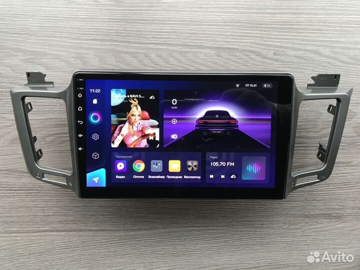 Магнитола Toyota RAV4 Teyes CC3