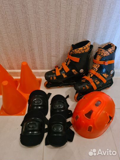 Роликовые коньки 36-38