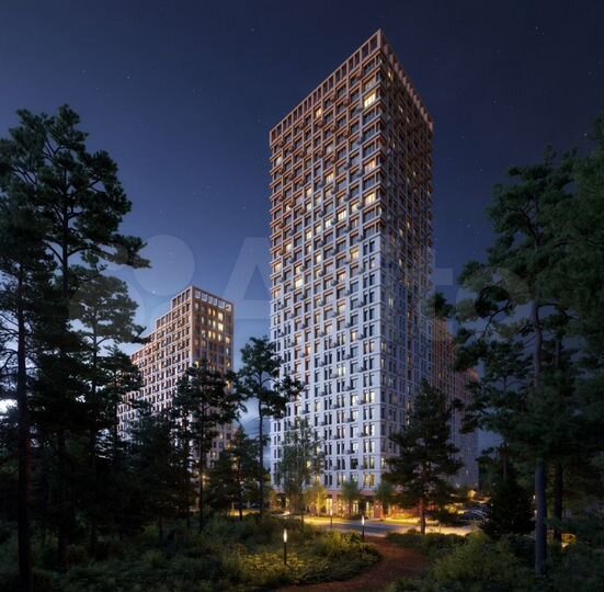 2-к. квартира, 63,9 м², 3/28 эт.