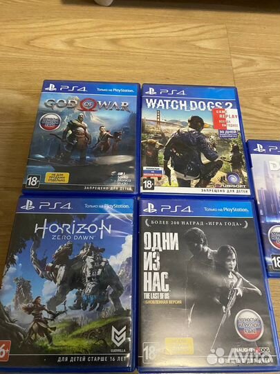 GoW,Одни из нас 1, Detroit,WD 2, Horizon Zero Dawn