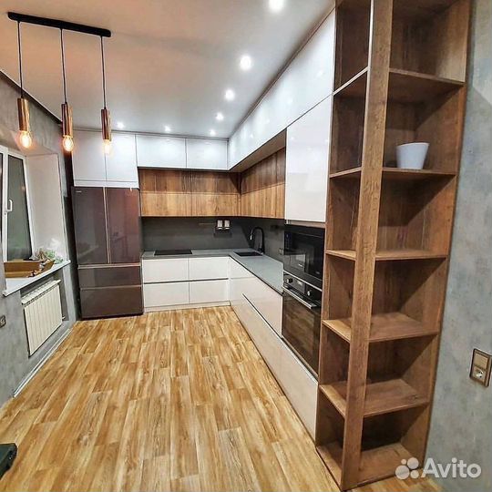 Кухонный гарнитур на заказ. Paccpoчкa дo 12 мecяцe