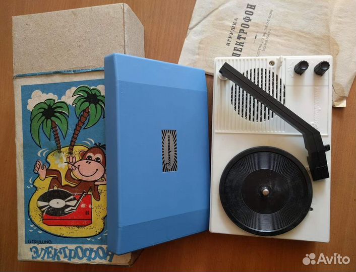 Игрушка электрофон детский Электроника СССР 1991 г