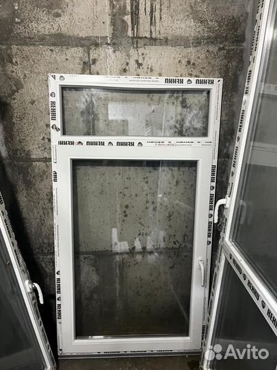 Балконный блок пвх бу