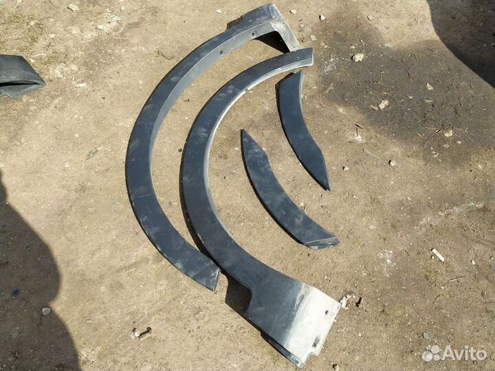 Расширители арок hyundai grand santa fe 2018 год