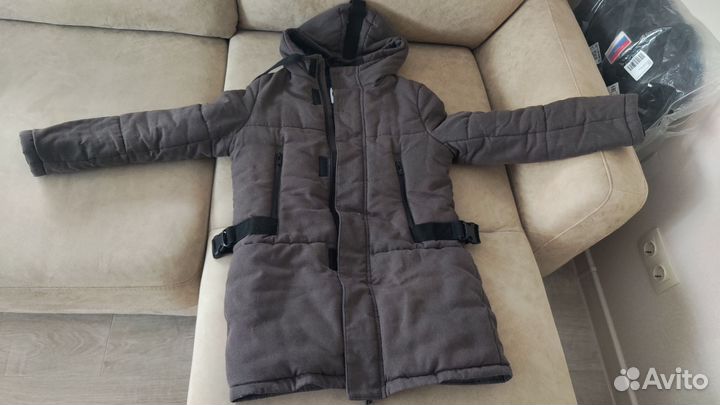 Куртка пуховик на зиму толстый в -30