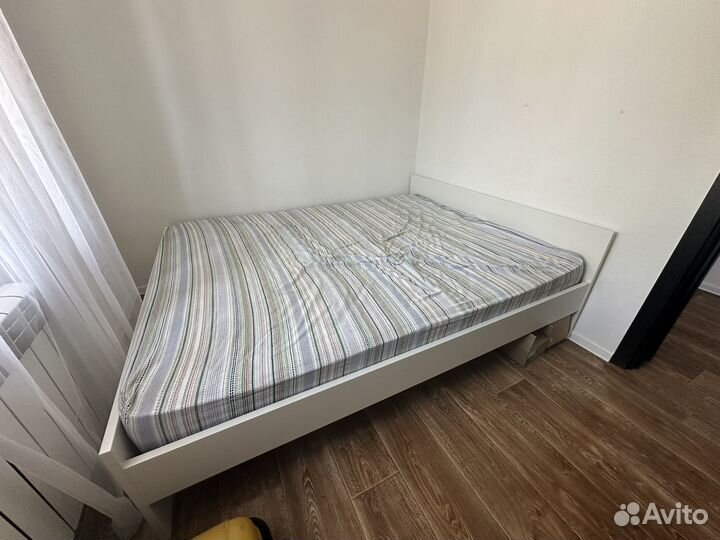 Кровать IKEA brimnes 160х200 с матрасом
