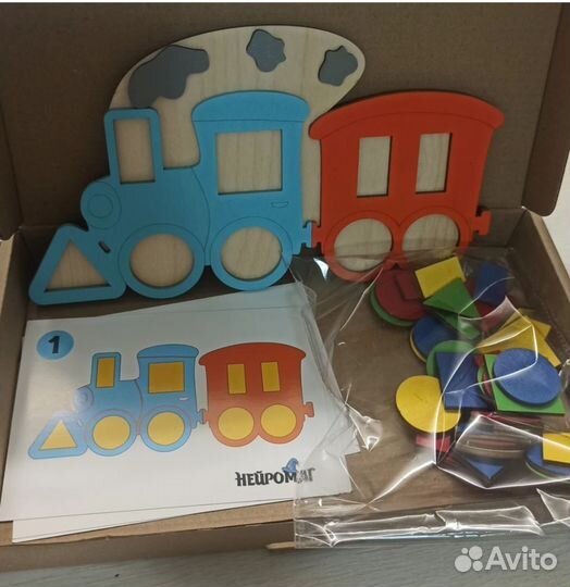 Сортер паровозик. Развивающие игрушки