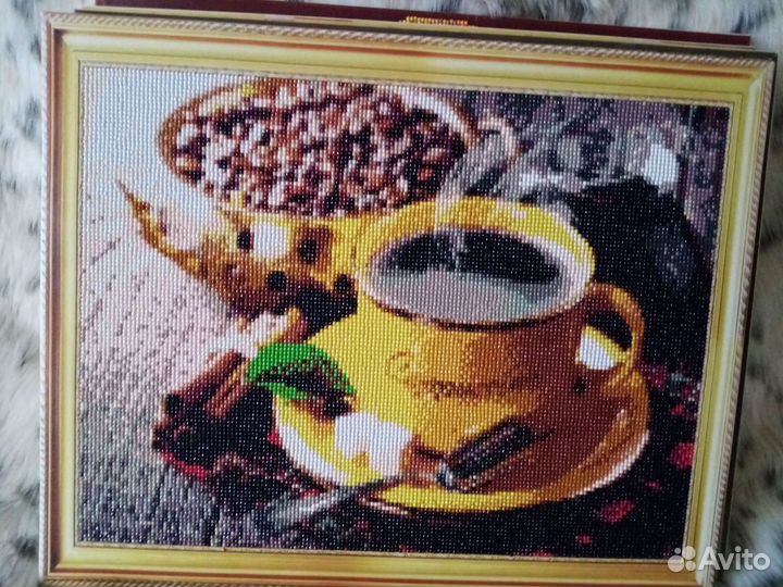 Картина алмазная мозаика готовая размер 40х50 см