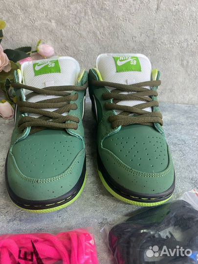 Кроссовки Nike Dunk Low Concepts SB Green Lobster