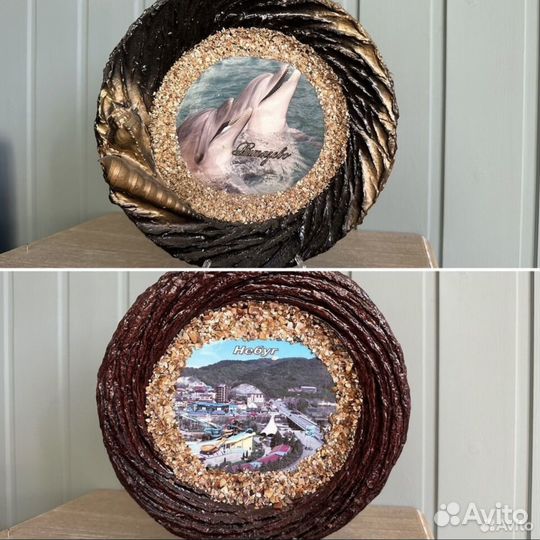 Декоративная настенная тарелка города России