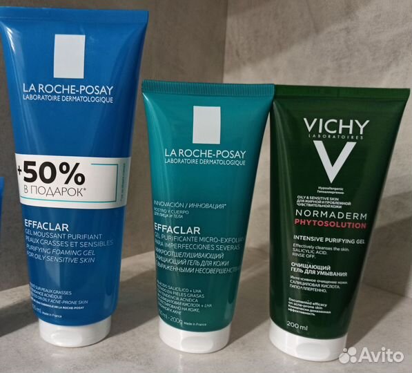 Гель для умывания effaclar, vichy normaderm