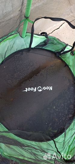 Детский батут с сеткой