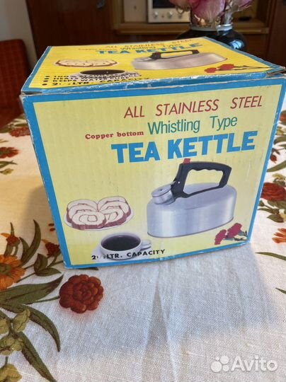Чайник со свистком, винтаж, СССР