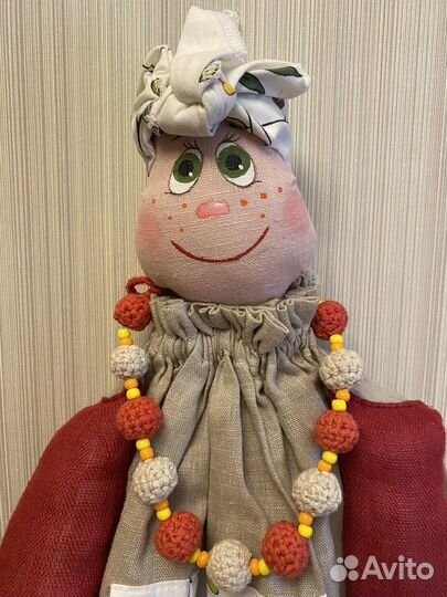 Интерьерная кукла ручной работы
