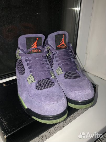 Nike air jordan 4 Retro Cany purple