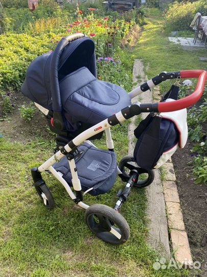 Коляска 3 в 1 bebe mobile movo