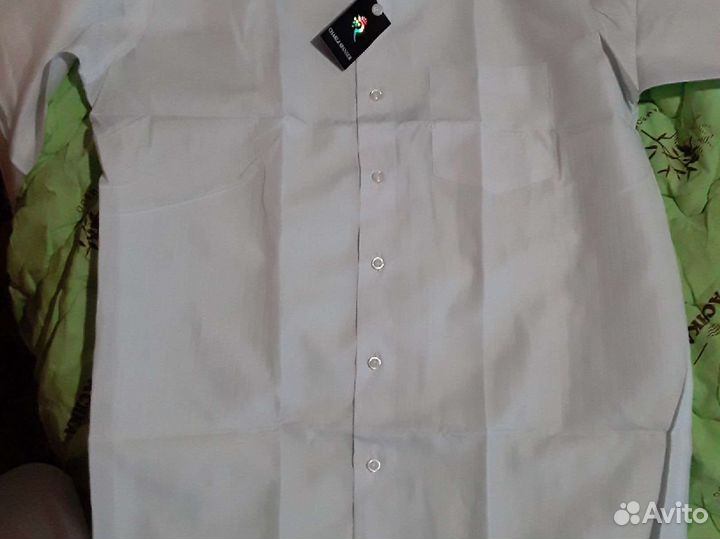 Рубашка белая школьная для мальчика