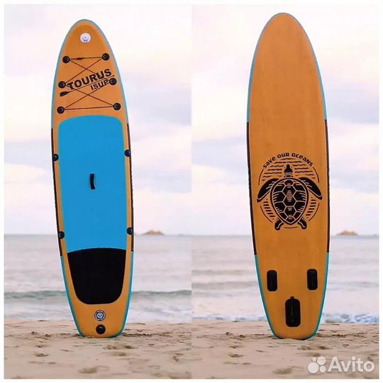 Сап доска Sup board tourus 11.0 wood blue
