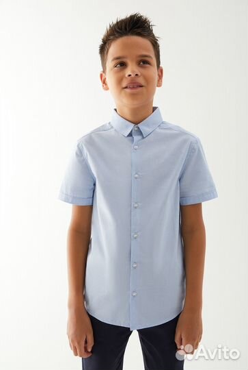 Рубашка с коротким рукавом новая acoola