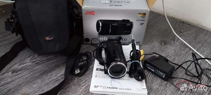 Видеокамера JVC HD everio GZ-HM430