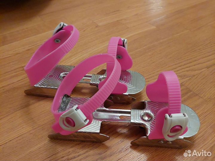 Коньки двухполозные детские