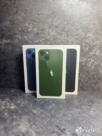 Коробка от iPhone 13 mini Green
