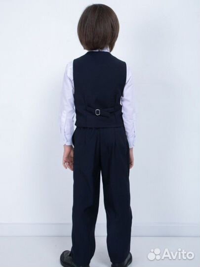 Школьный костюм для мальчика 122 128 черный