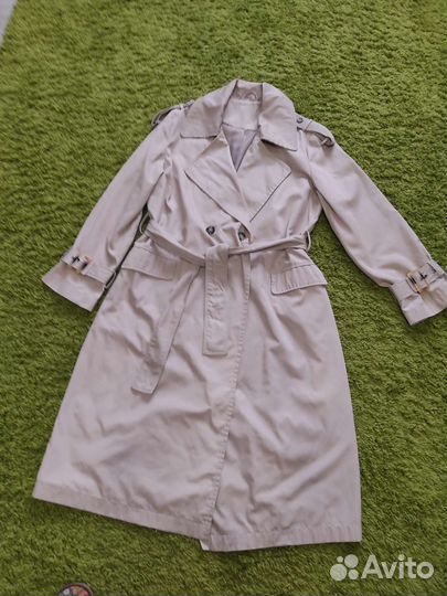 Пальто женское, плащ-тренч