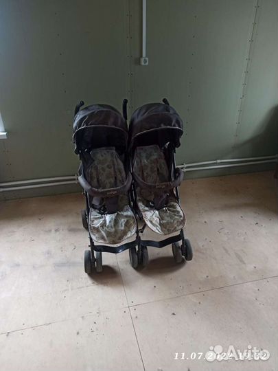 Коляска индиго прогулочная